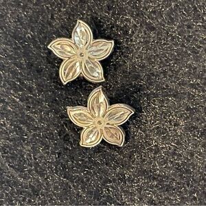 Plumeria earrings